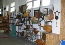 Interno museo strumento musicale di Reggio